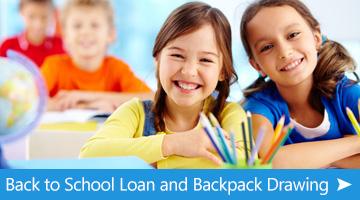 Back to School Loans and Enter to win a Backpack!