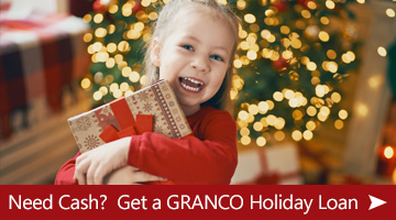 Need Cash?  Get a GRANCO Holiday Loan