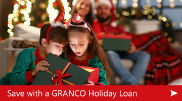 Save with a GRANCO Holiday Loan